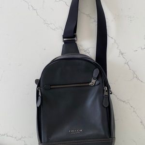 Coach crossbody back pack